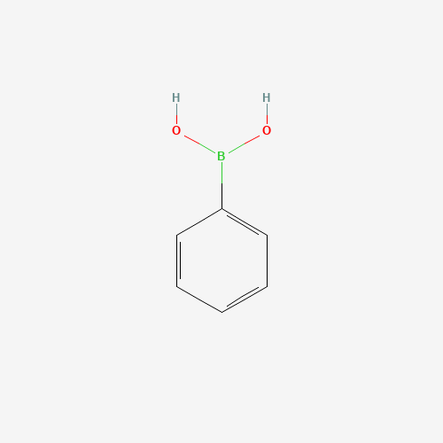 2D molecular structure of Phenylboronic Acid, CAS 98-80-6