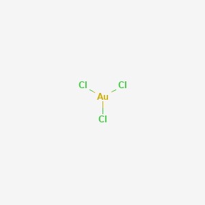 2D molecular structure of Gold(III) chloride, CAS 13453-07-1