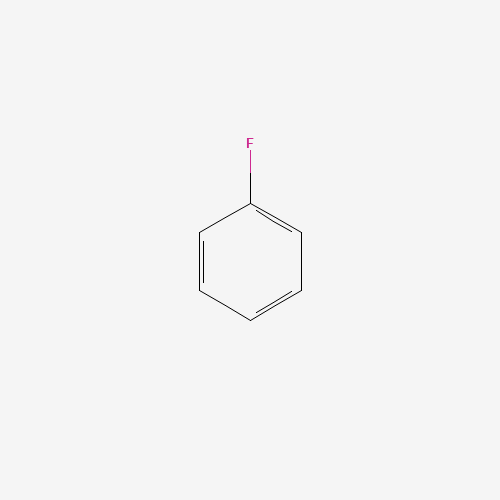 2D molecular structure of Fluorobenzene, CAS 462-06-6