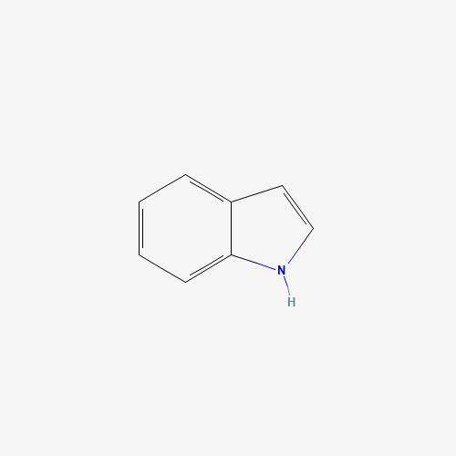 2D molecular structure of Indole, CAS 120-72-9