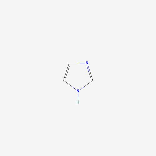 2D molecular structure of Imidazole, CAS 288-32-4